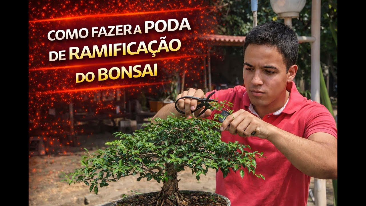 Como Fazer a Poda de Ramificação no Bonsai 🌳 | Técnica Para Galhos Perfeitos!