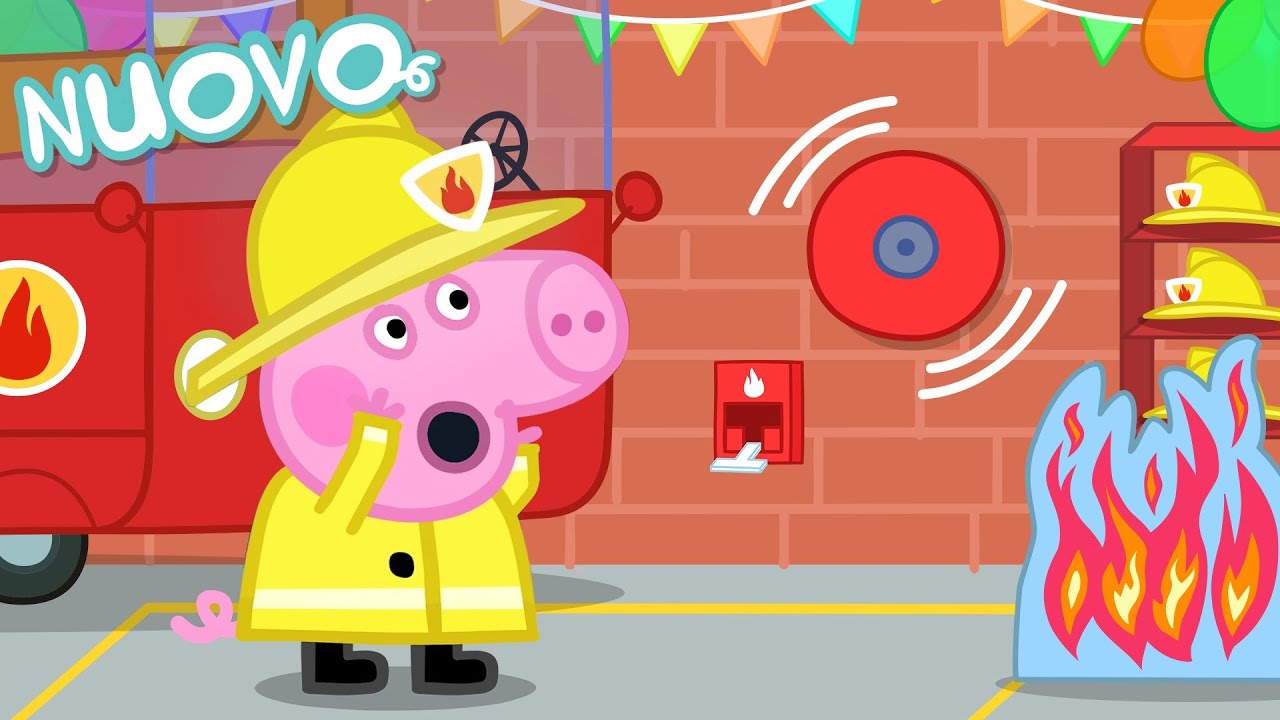 Le Cronache di Peppa Pig 🚒 La caserma dei vigili del fuoco 🚨 Nuovo Episodio di Peppa Pig