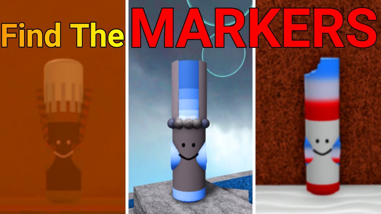 Найдите маркеры. Часть 27 (Roblox)