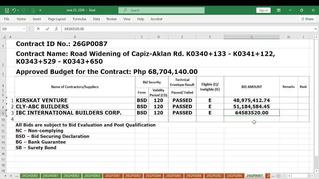 DPWH Regional Office VI Procurement LS Live Stream