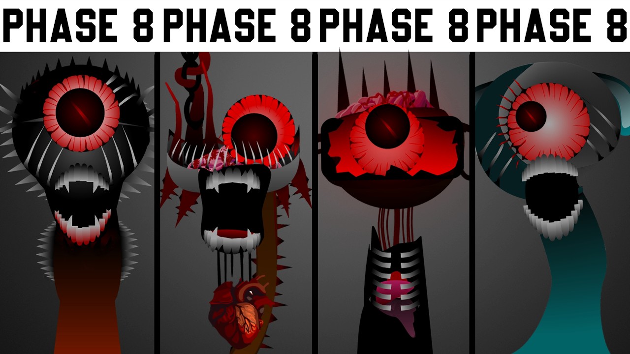 Incredibox Sprunki Phase 8 All characters New Phase  🔥