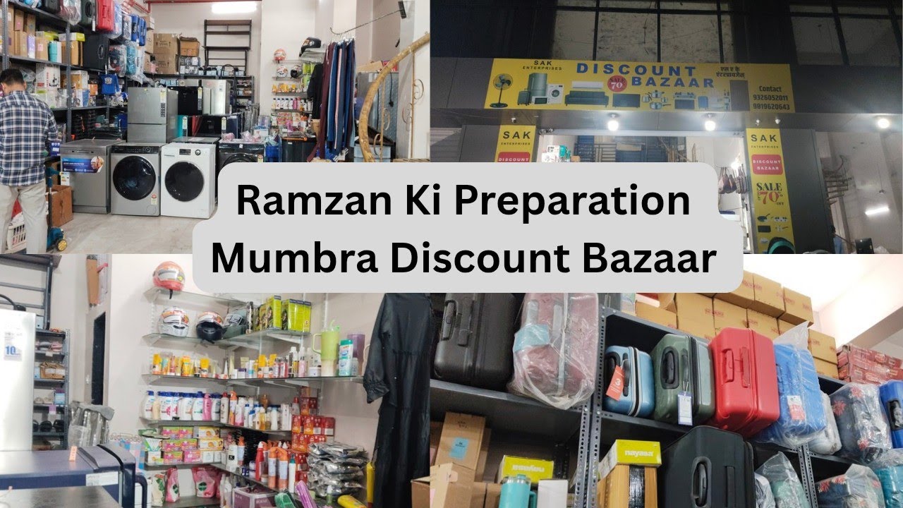 Mumbra Discount Bazaar New Shop|Electronic | Furniture| Home Appliances| Cheap Products Sasta Bazaar
