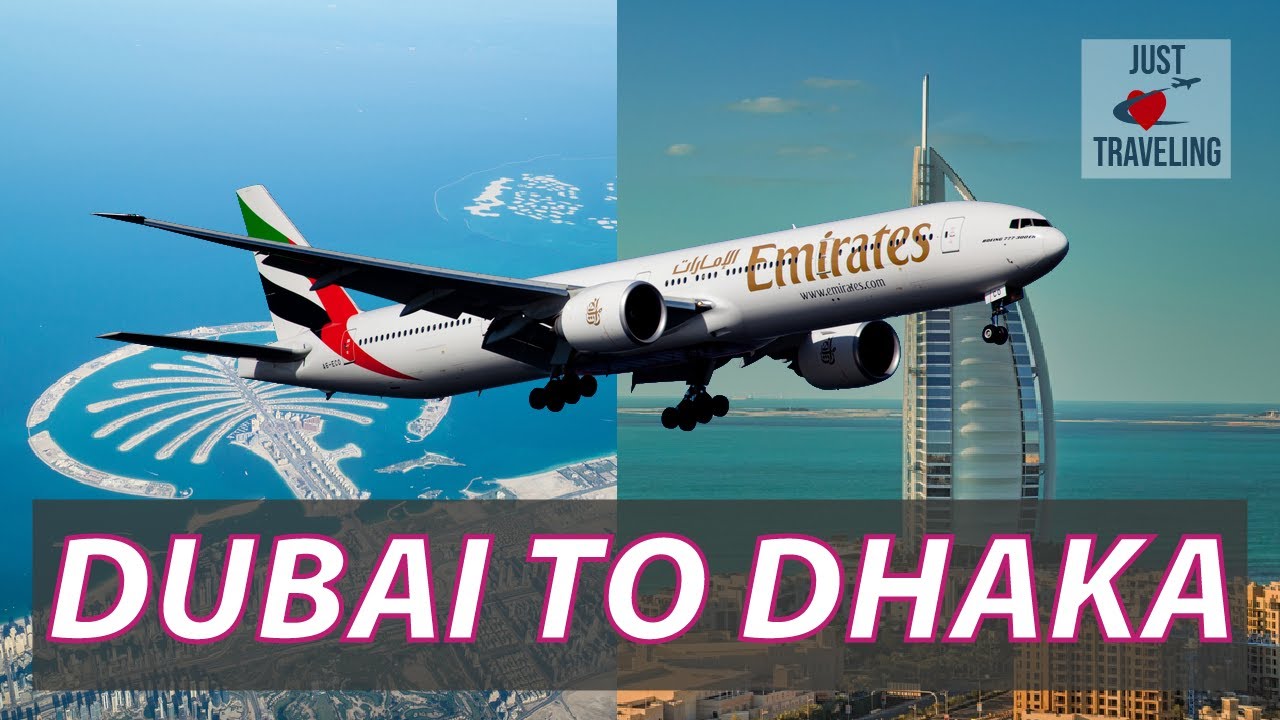 Dubai to Dhaka || Emirates Airlines || McDonalds || Boeing 777- 300ER