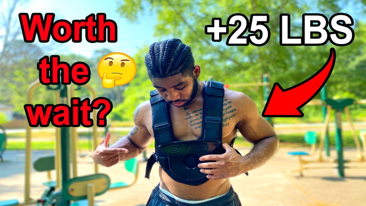 Calisthenics Weighted Vest Workout | Kensui EZ-Vest Unboxing