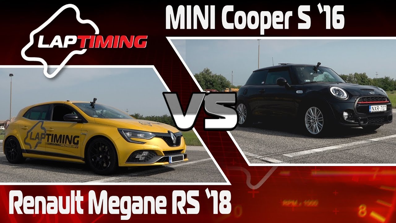 Hot hatch hétvége. MINI Cooper S vs. Renault Megane RS (LapTiming ep. 95)