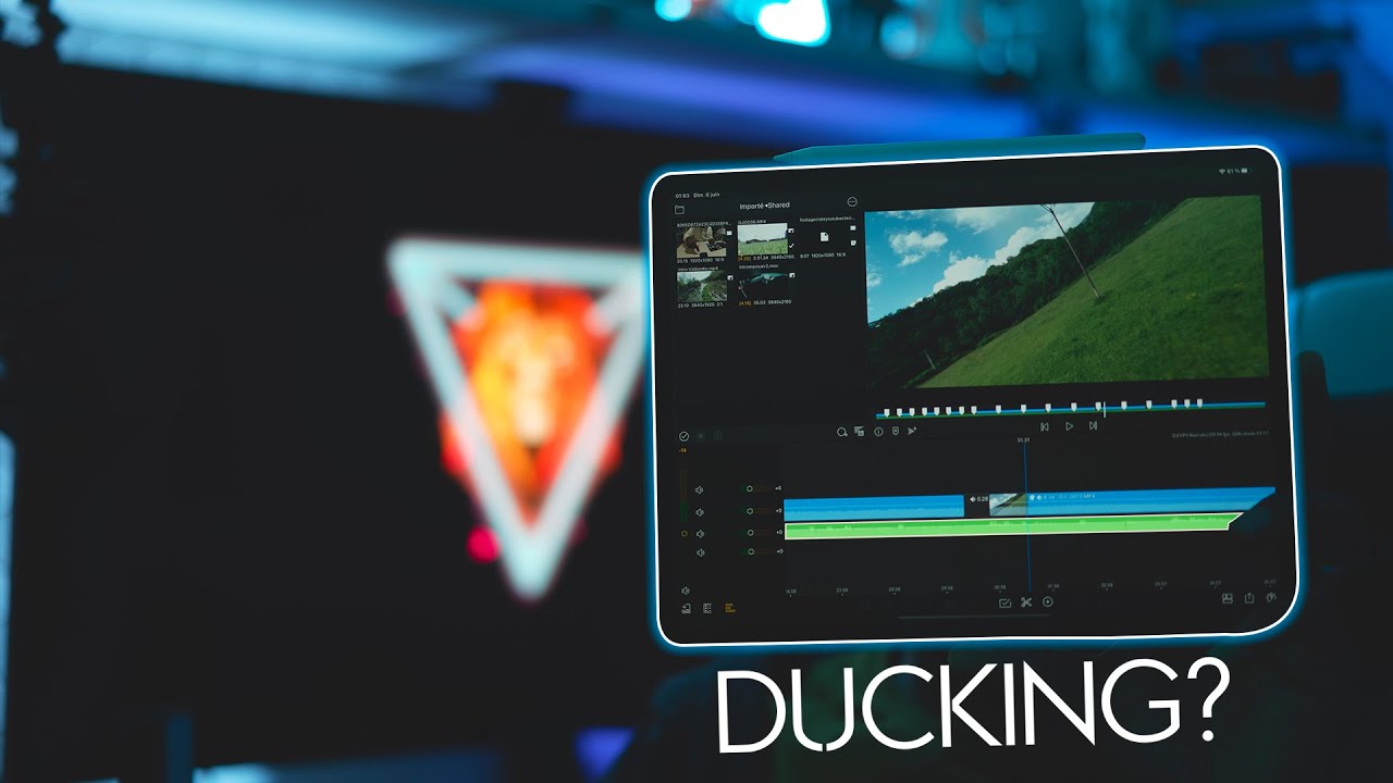 Comment gérer le son AUTOMATIQUEMENT sur LumaFusion : le DUCKING - nKo