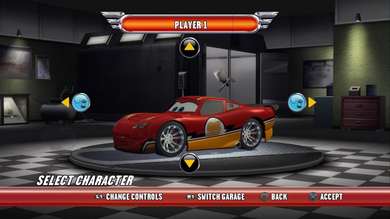 Cars Race-O-Rama PS3 - Santa Carburera McQueen Gameplay (RPCS3)