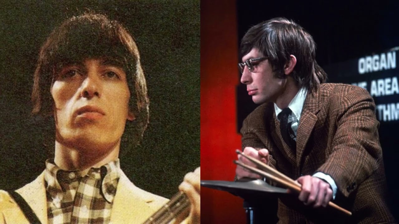 Charlie Watts plays a soft jazzy drum part surrounded by tambourine on I Am Waiting - Rolling Stones