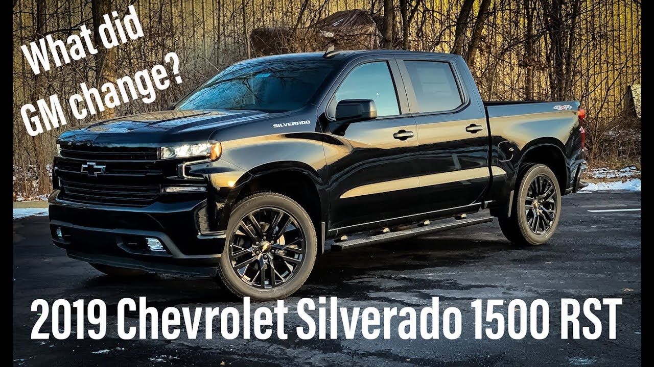 Полный обзор и осмотр Chevrolet Silverado 1500 RST 2019 года