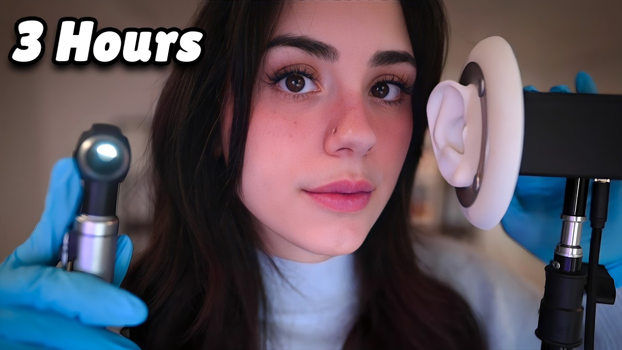 ASMR | 3 Hours of Medical Exams (Ear, Eye, Dentist & Doctor Roleplays)