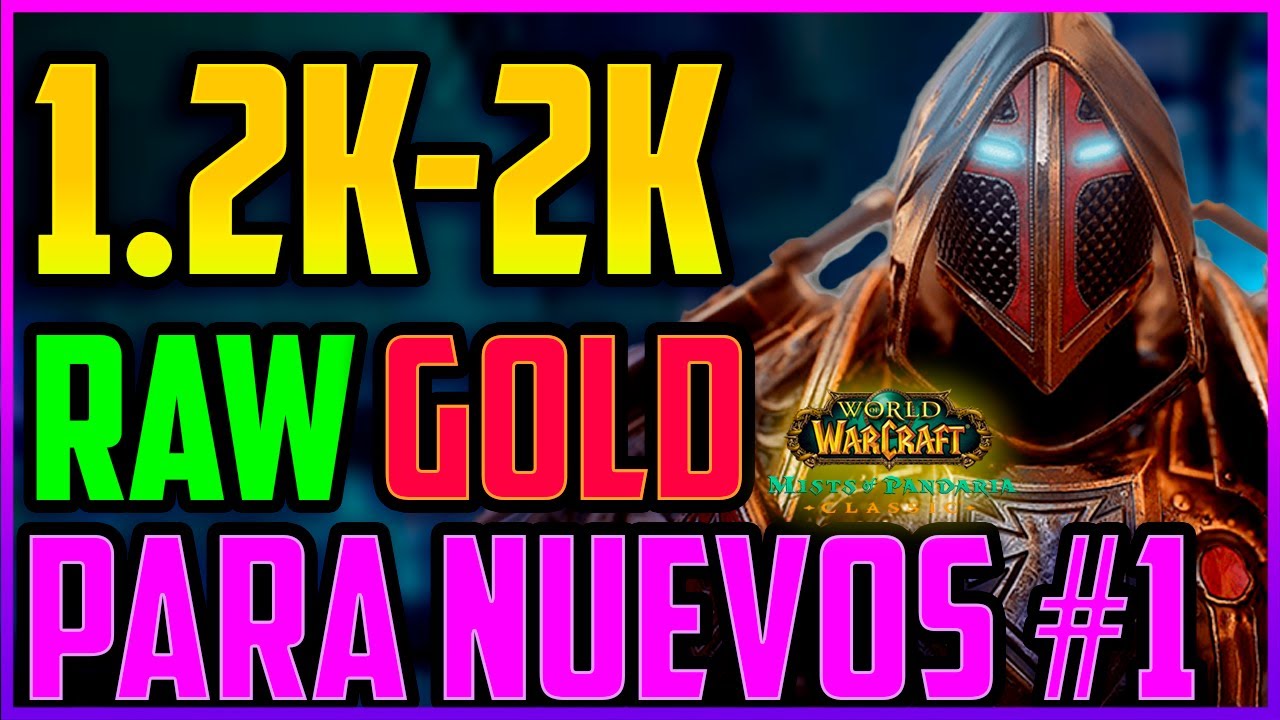 💰MOP el MEJOR RAWGOLD  para nuevos MAS RENTABLE AHORA MISMO #1 VER. build PALADIN