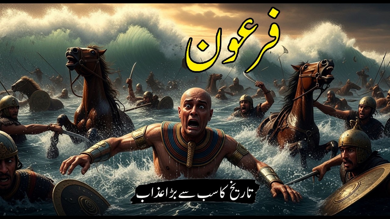 Firon aur Hazrat Moosa A.S ka Waqia | Allah ne Firon ko kisay Samandar Mein Ghark Kiya