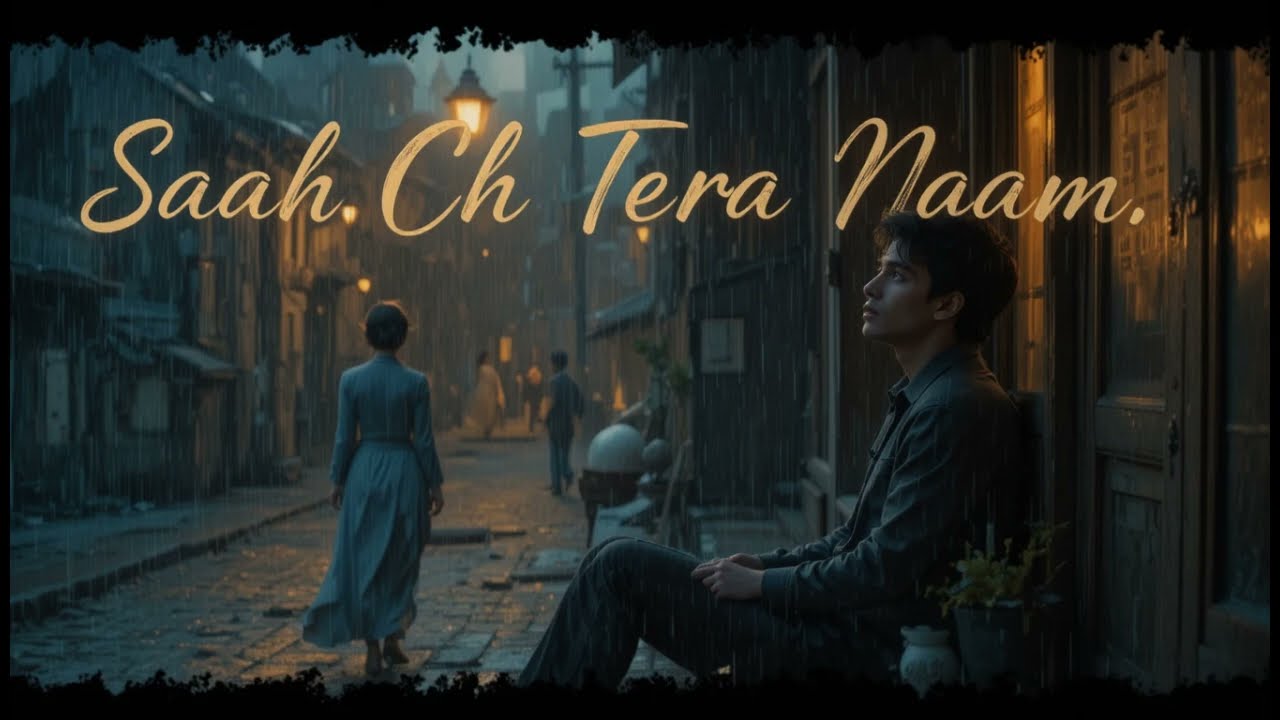 Saah Ch Tera Naam 💔 | Heart Touching Punjabi Relix | Deep Love Song | Arijit Style | Sad Romantic
