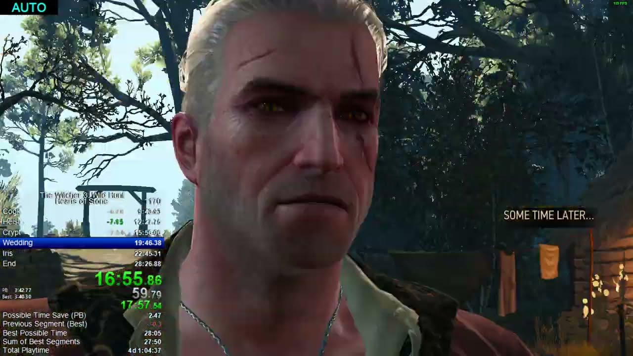Witcher 3: Wild Hunt - Hearts of Stone any% Speedrun in 28:18