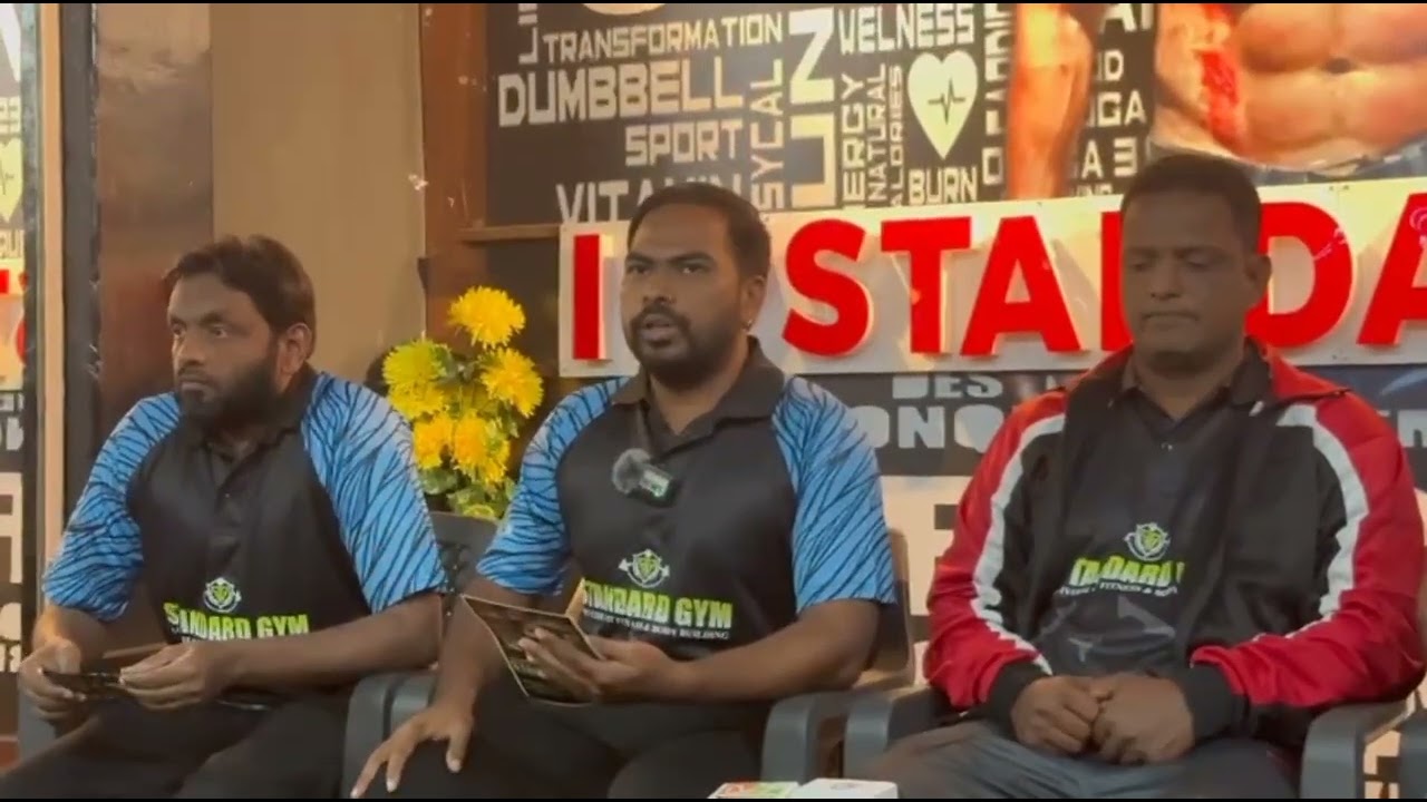 Press meet Standard Gym Gulbarga. 