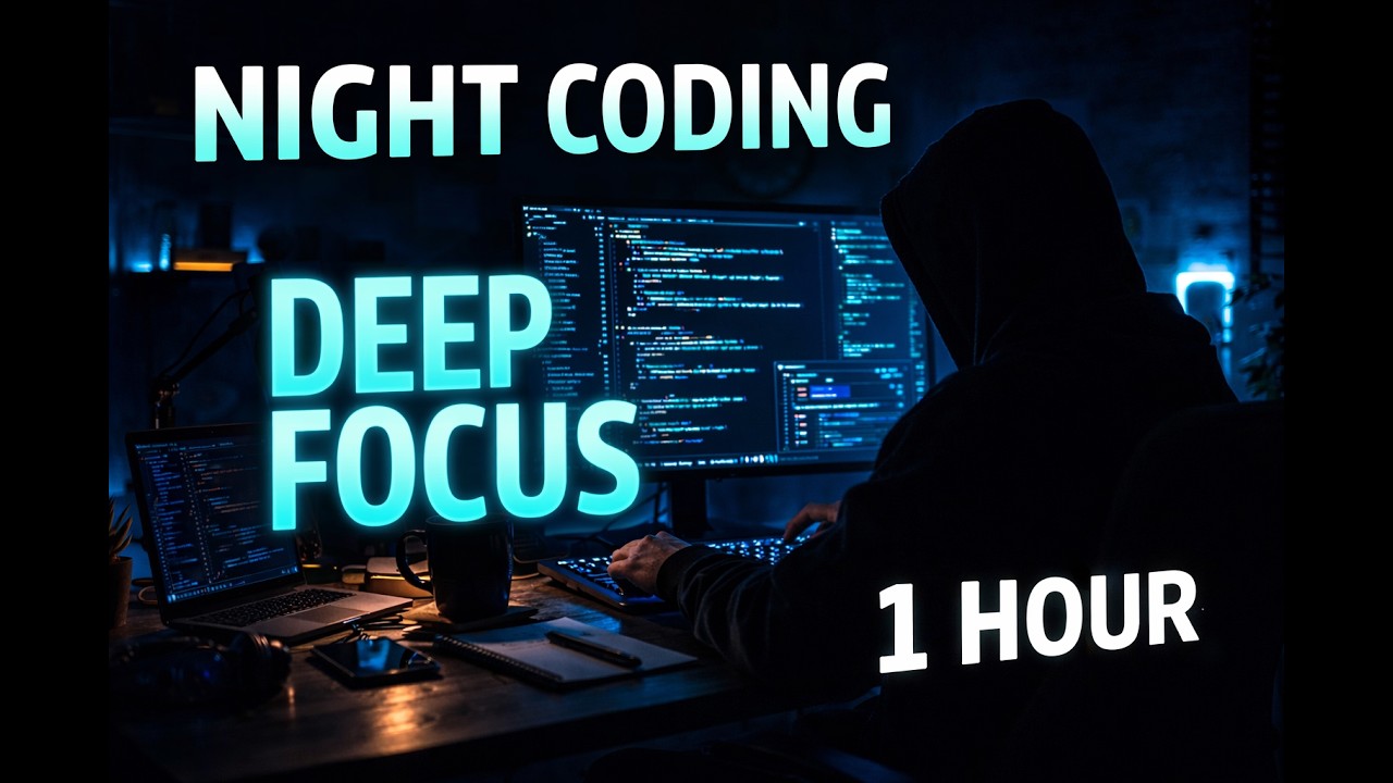 Night Coding for Deep Focus | Dark Ambient Music (1 Hour)