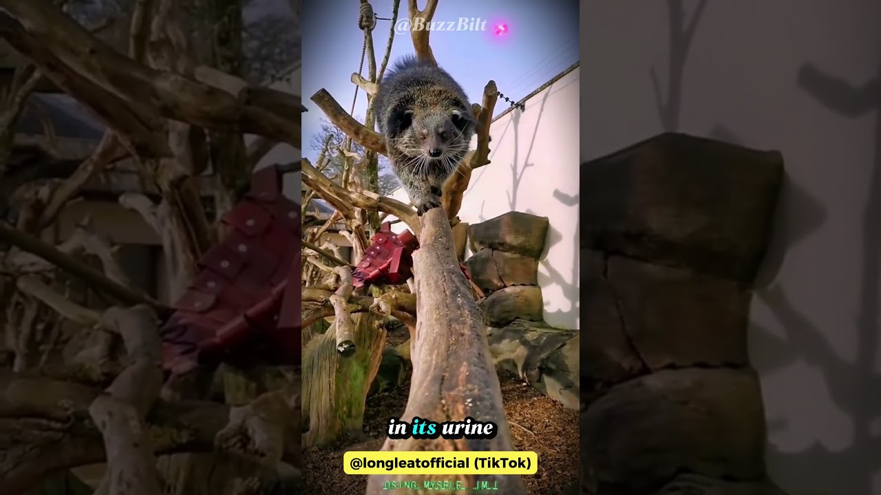 This Animal Smells Like Popcorn?! 🐾 #shorts #buzzbilt