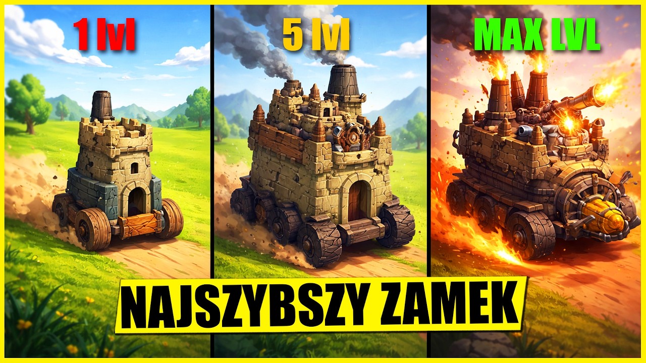 Zamek Tak Szybki Że USZKODZIŁ Grę!👨‍🦽‍➡️