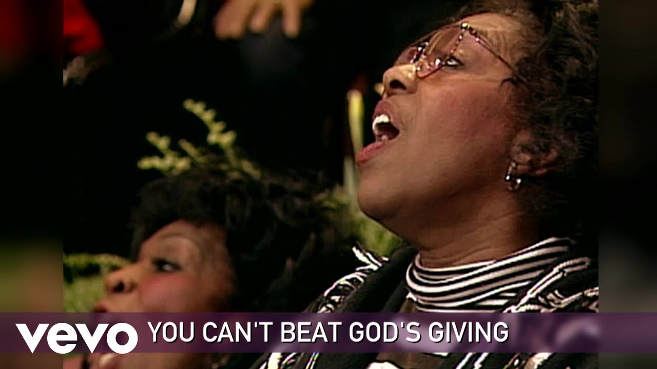 You Can't Beat God Giving (Lyric Video / Live At Studio C, Gaither Studios, Alexandria, IN / 1994)