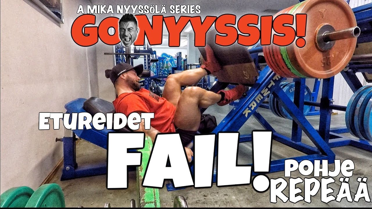 Go Nyyssis! E19 - Etureidet FAIL! Pohjelihas repe&auml;&auml;!