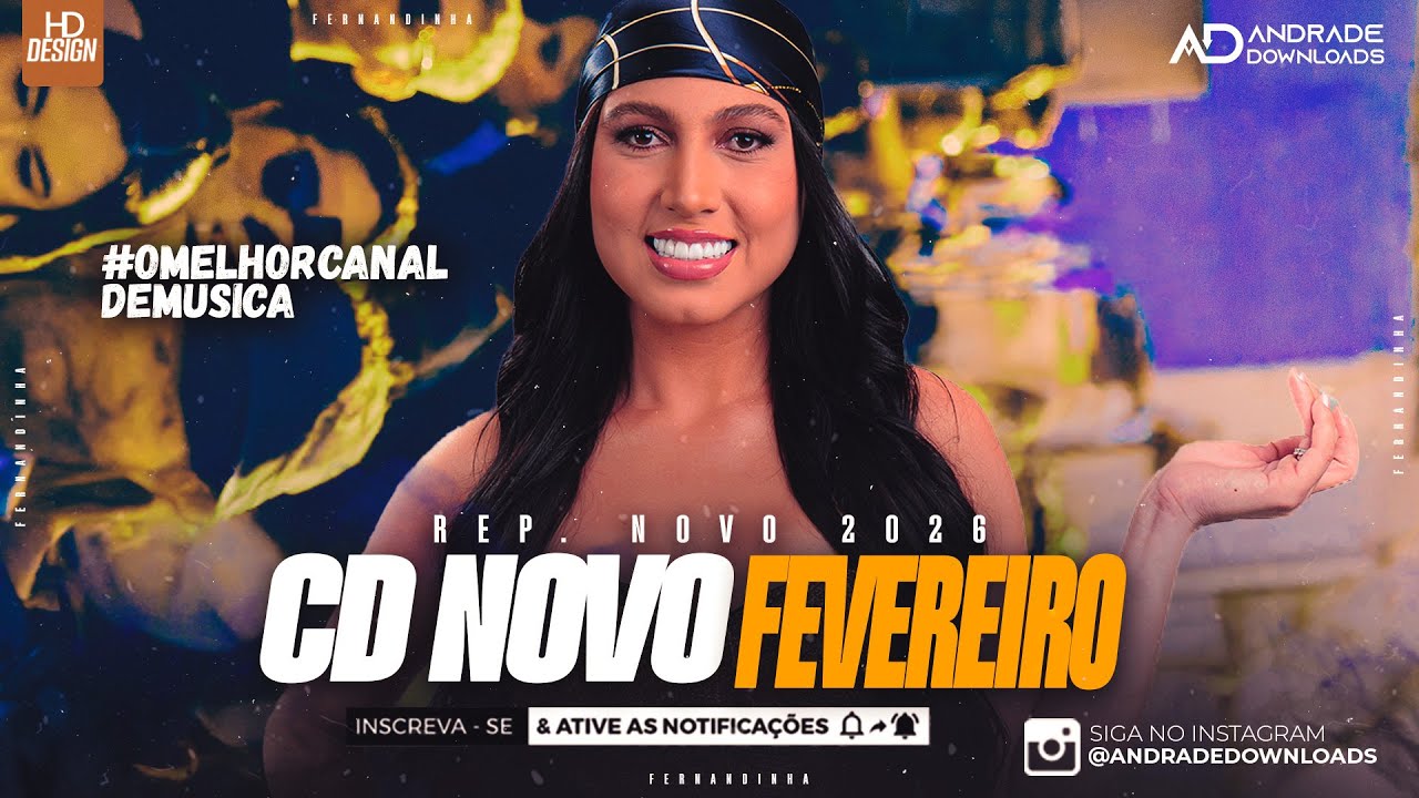 FERNANDINHA - CD CARNAVAL 2026 - ( M&Uacute;SICAS NOVAS ) - PARED&Atilde;O @AndradeDownloads​