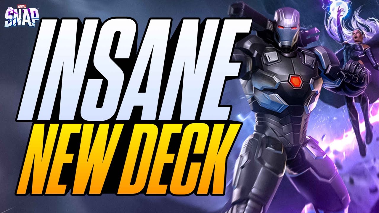 This NEW WAR MACHINE DECK absolutely CRUSHES! [Marvel Snap Decks]