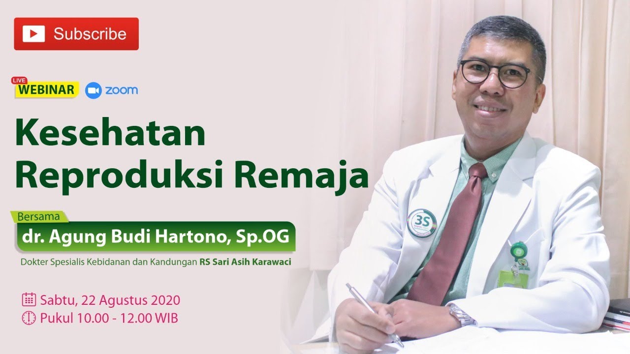 Webinar Kesehatan Reproduksi Remaja