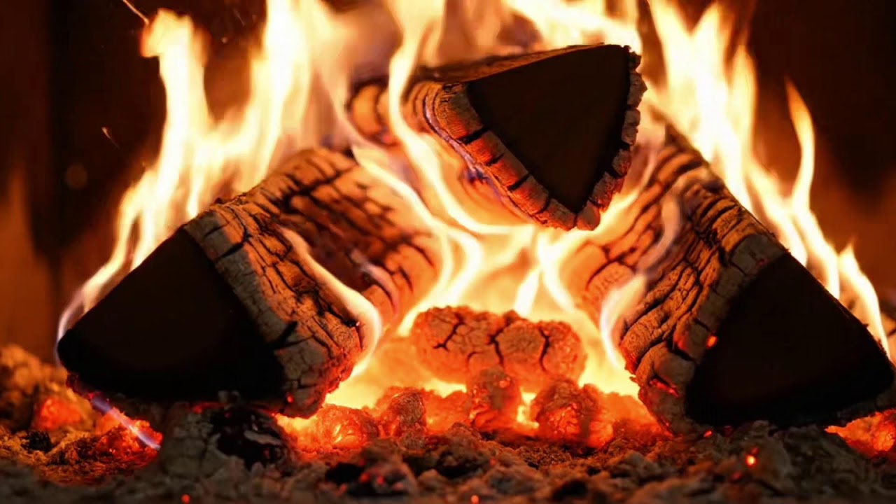 Fall Asleep Fast 🔥 Fireplace ASMR & Soft Piano Music