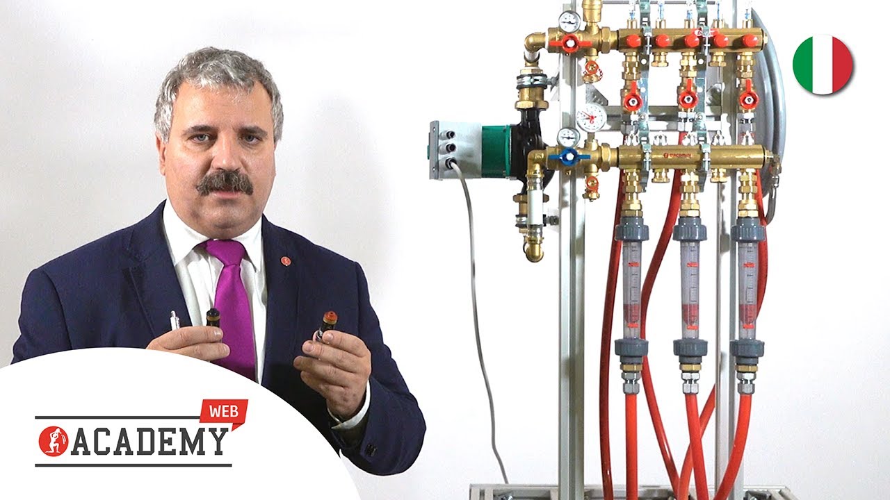 Collettori con bilanciamento dinamico della portata 🇮🇹 | Serie DB |GIACOMINI WEB ACADEMY