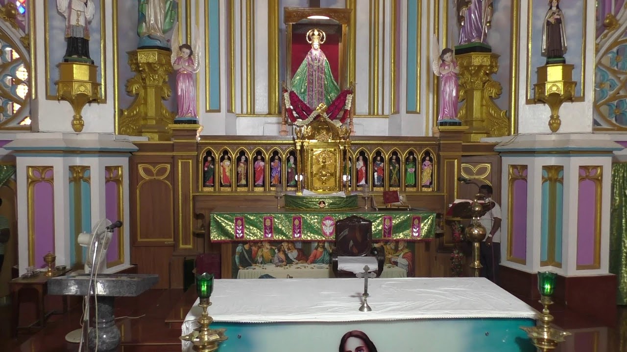 ༺♰༻ 🅛🅘🅥🅔 𝑽𝒂𝒅𝒂𝒗𝒂𝒊 𝑷𝒂𝒓𝒂𝒍𝒐𝒈𝒂 𝑴𝒂𝒕𝒉𝒂 - Festival Mass in Tamil -  2025 - திருப்பலி