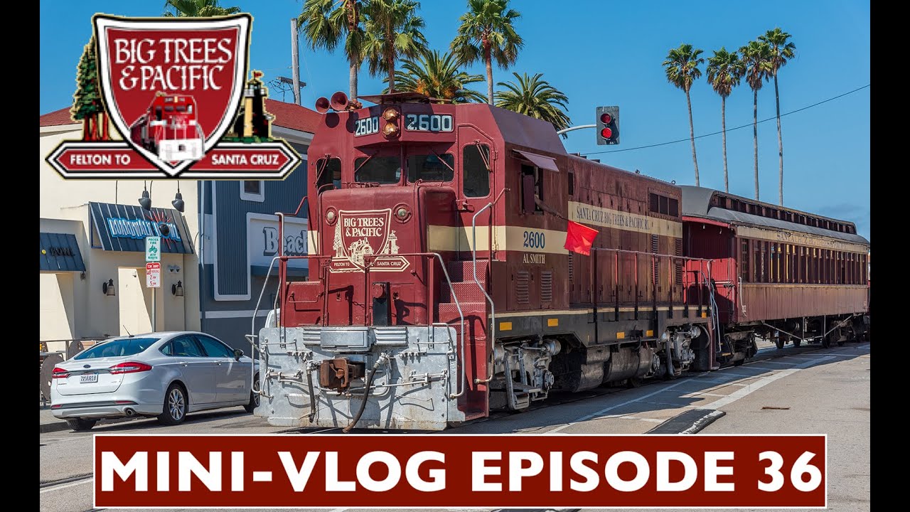 The Santa Cruz, Big Trees & Pacific Railway: Mini-Vlog Episode 36