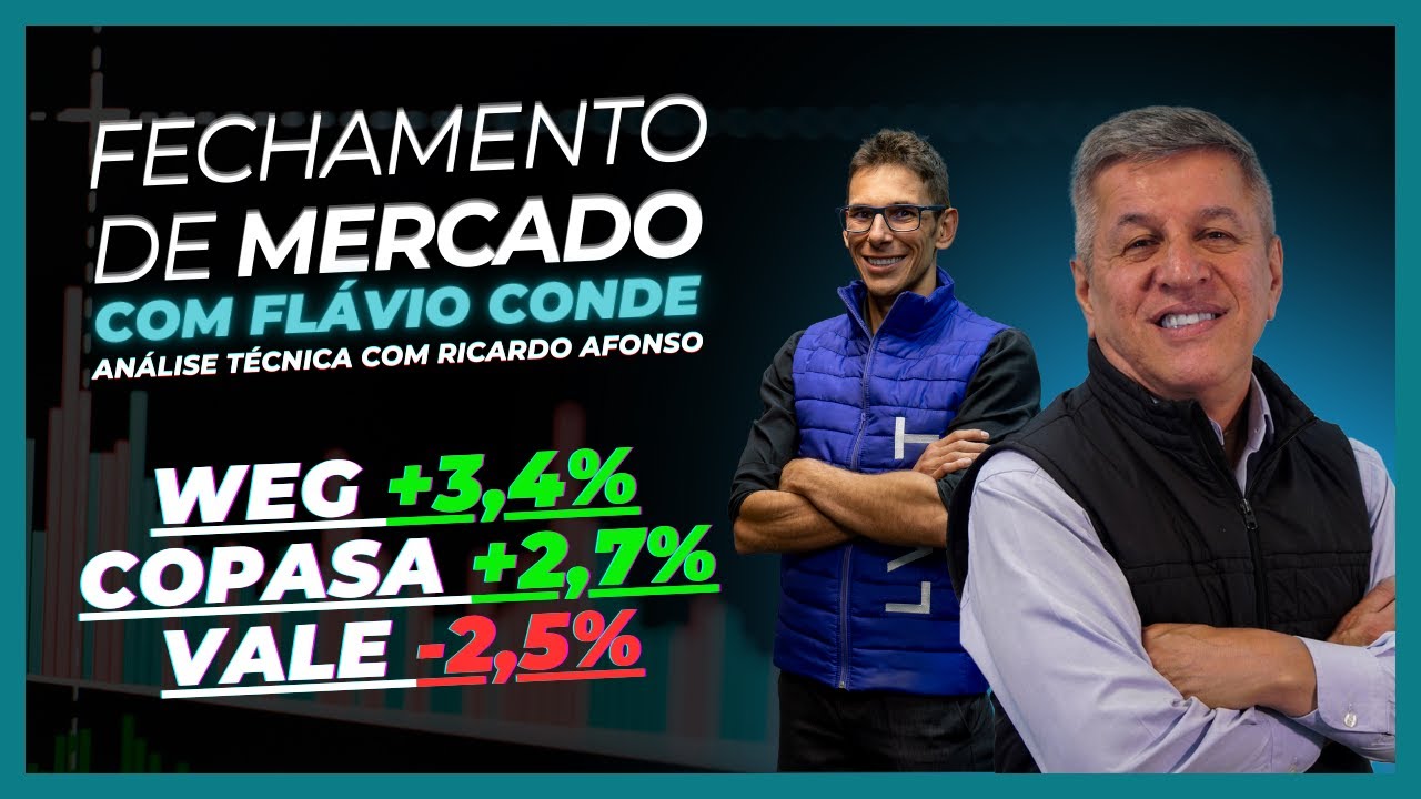26 января &mdash; WEG +3,4%, COPASA +2,7% и VALE -2,5%.