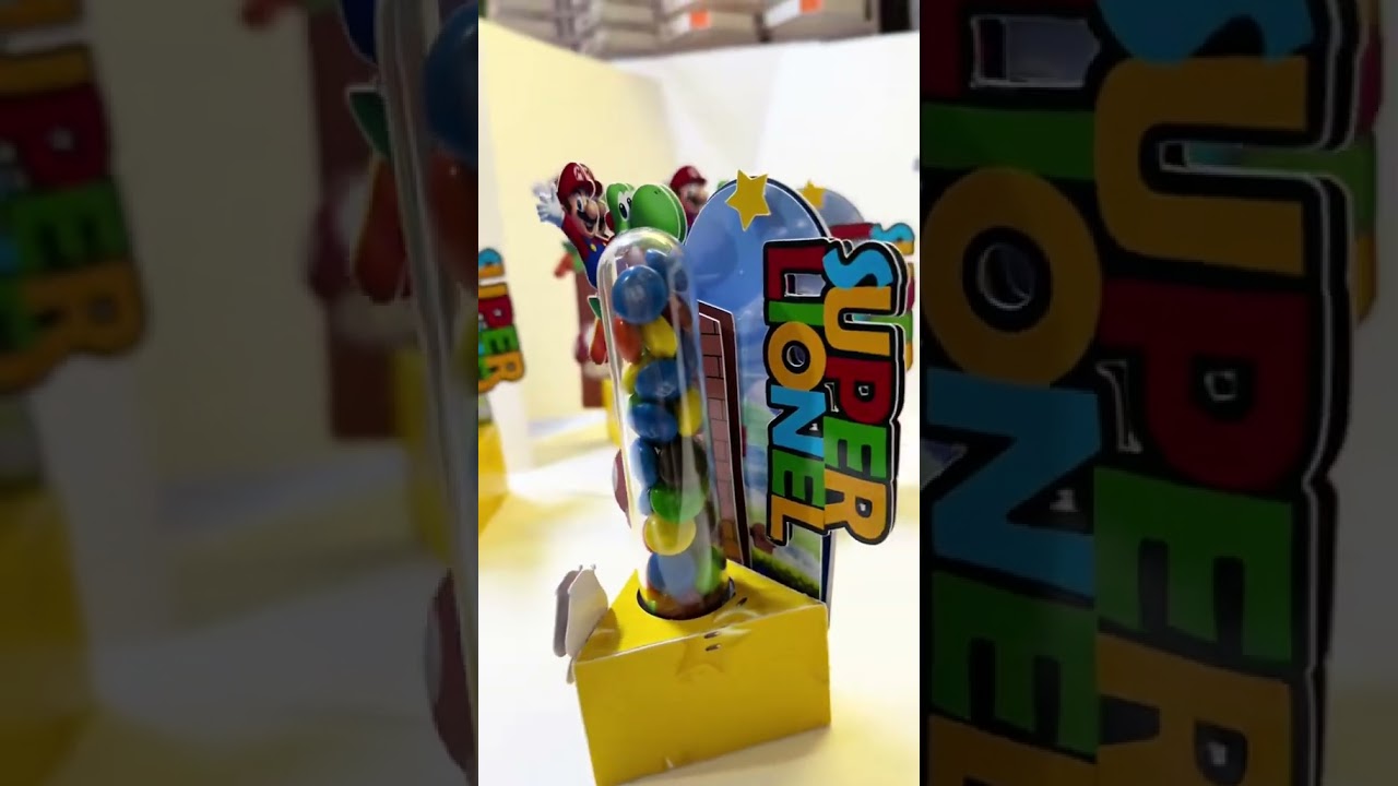 Super Mario Party Favors 🎮 | Handmade Custom Party Decor