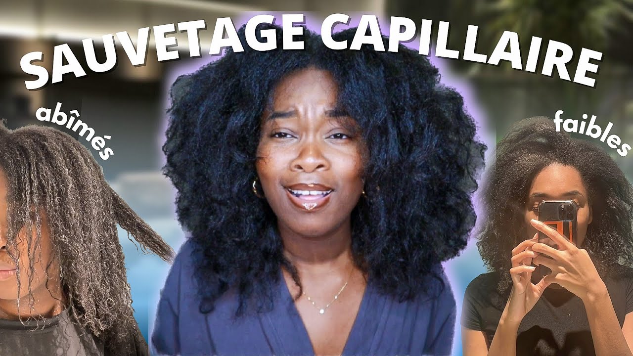 RÉCUPÉRER SES CHEVEUX CRÉPUS ABÎMÉS ?! 🫣Update du programme de 3 mois