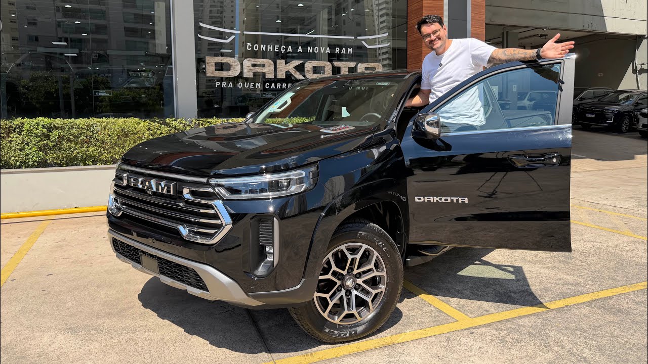 Nova Ram Dakota Laramie 2026 - UMA SURRA NA CONCORRÊNCIA? 