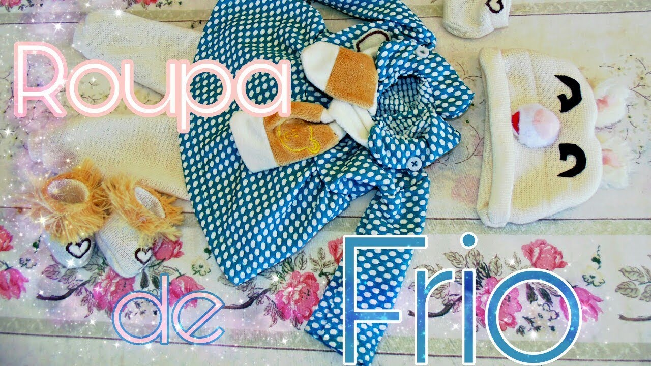 Roupa de Frio para Bebê Reborn