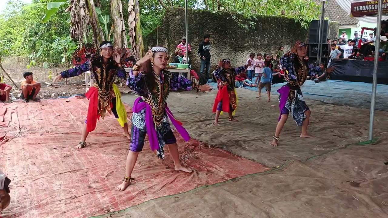 Tari Pegon putri Turonggo Saputro putri live Wates Lampung Tengah Lampung 