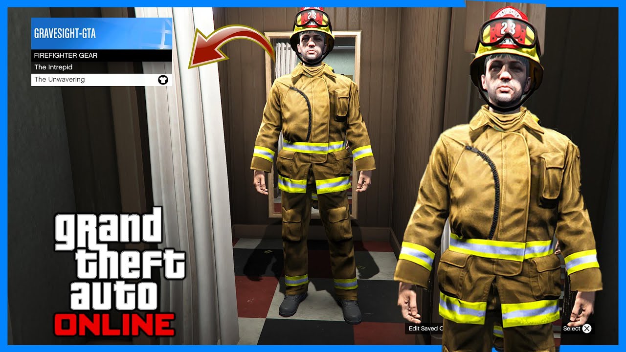 HOW TO UNLOCK THE UNWAVERING FIRE FIGHTER OUTFIT 🚒🔥 | GTA ONLINE
