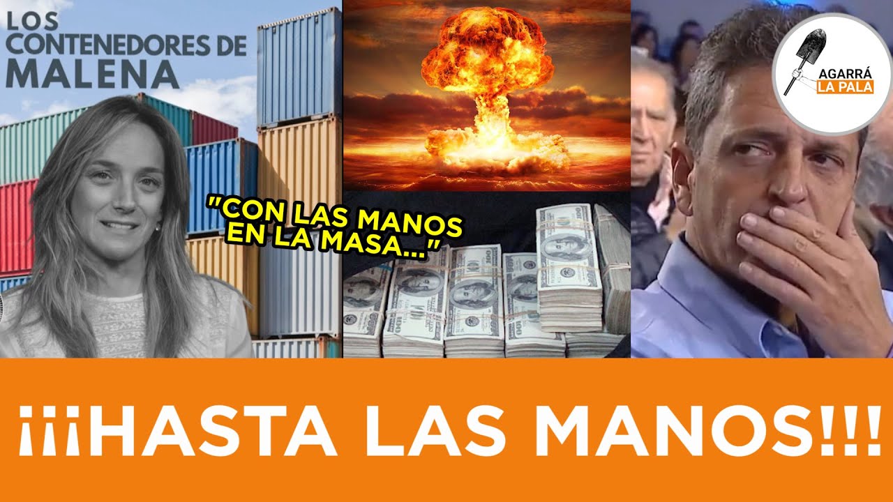 SALIÓ A LA LUZ EL ESCÁNDALO TOTAL DE MALENA GALMARINI Y LOS CONTENEDORES EN LA ADUANA DE MASSA