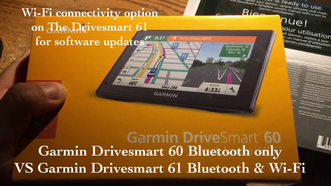 Hands On - Garmin Drive Smart 61 NA LMT-S VS Drive Smart 60 GPS navigation unit
