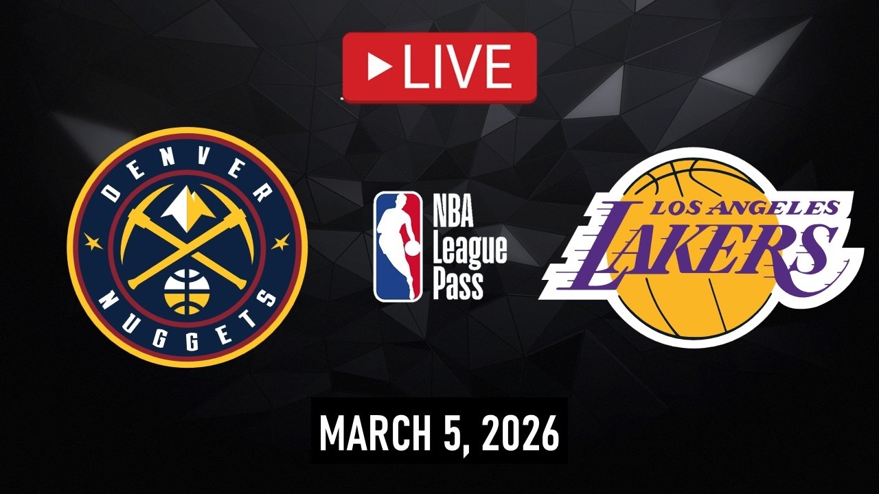 NBA LIVE NOW! Los Angeles Lakers vs Denver Nuggets | Mar. 5, 2026 | Nuggets vs Lakers NBA LIVE 2K26