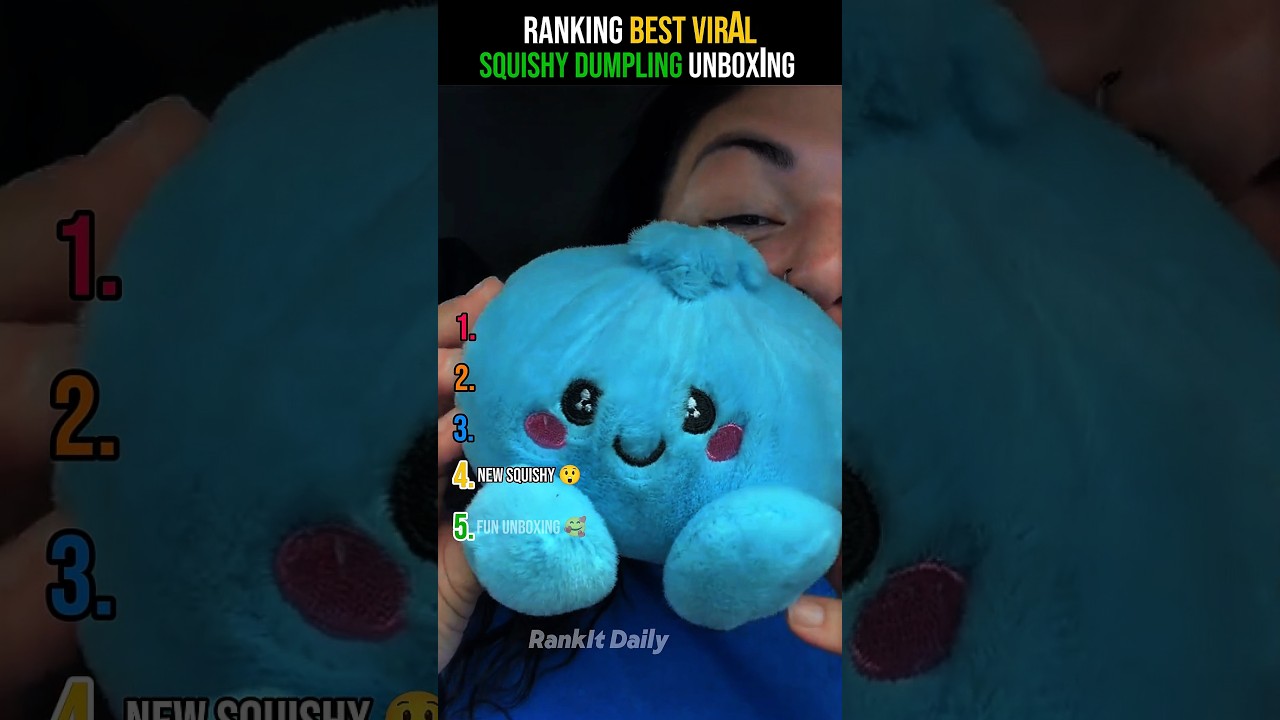 Top 5 Best Viral Squishy Dumpling Unboxing 🤯✨