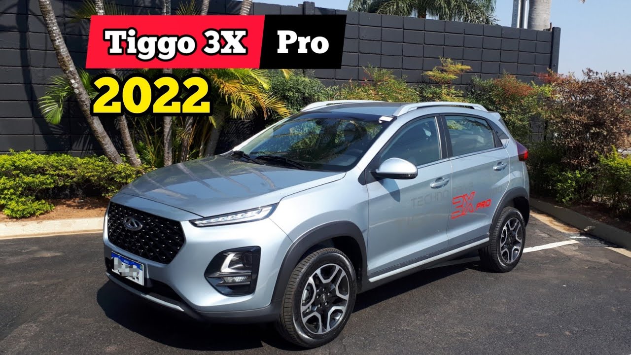 Tiggo 3X, Versão PRO 2022 mais completa, avaliação e preço.