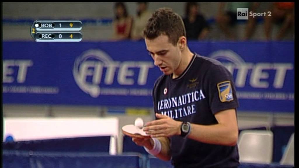 Tennis Tavolo - Finale Campionati Italiani Assoluti Maschili 2012 - Bobocica - Rech Daldosso