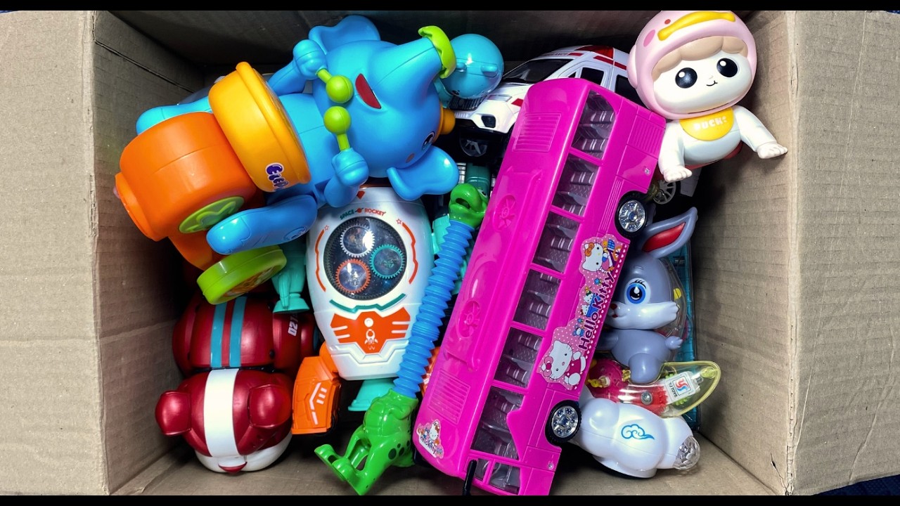 8:34-Minute Satisfying Unboxing of Cute Toys| Creative Toys, Colorful Toys | ASMR Toy Review