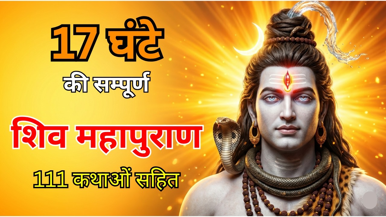 सम्पूर्ण श्री शिव महापुराण | Complete ShivPuran Katha in Hindi | Full Shiv Maha Puran Audiobook
