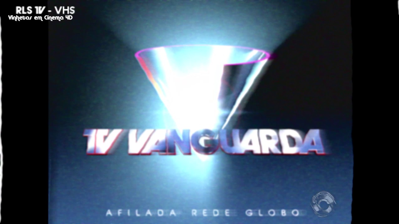 [Cinema 4D em VHS e HD]Vinheta TV Vanguarda - Globo SP(2001)