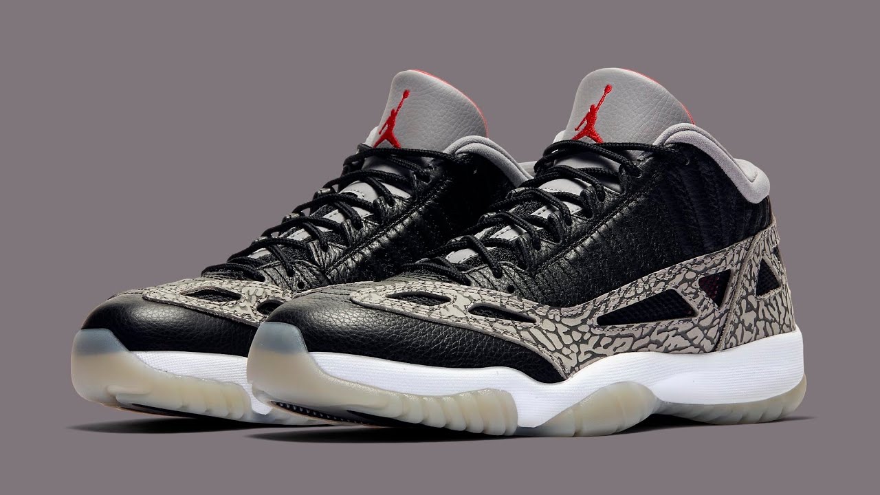 NBA 2K25 Air Jordan 11 Low IE Black Cement
