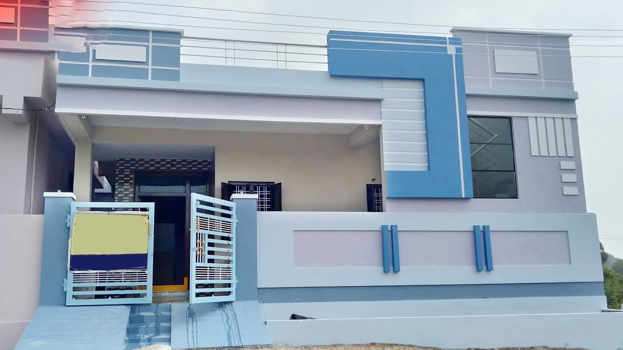 31 x 31 west facing 2bhk house plan with real walkthrough || 2.5 cents plan || single storey