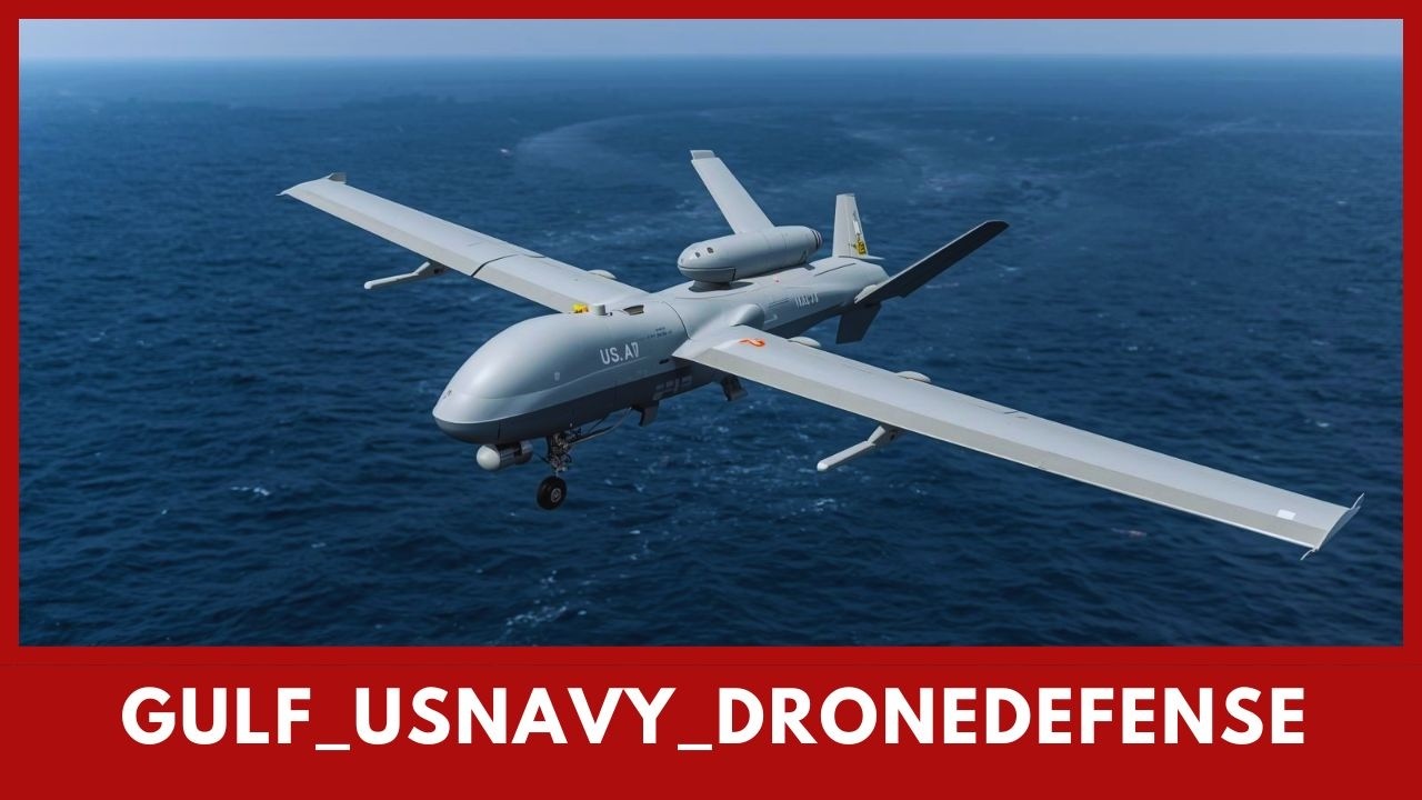 US Navy Carrier Faces 60 Iranian Drones in Gulf